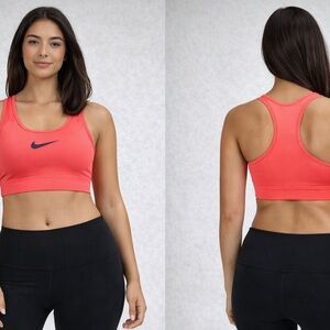 Nike Dri-FIT Coral Pink Sports Bra Size M